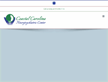 Tablet Screenshot of coastalcarolinapsych.com
